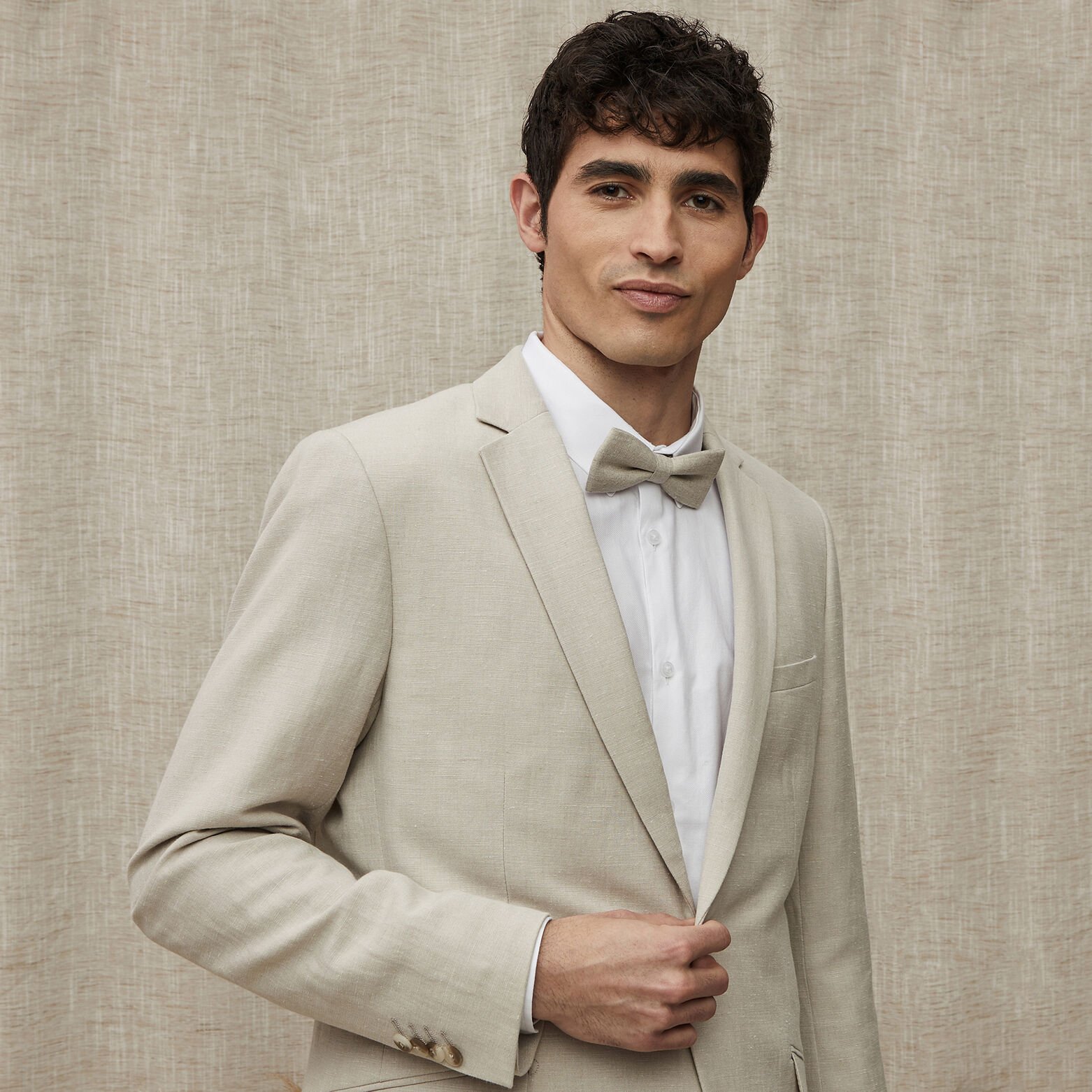 Costume en lin - Beige