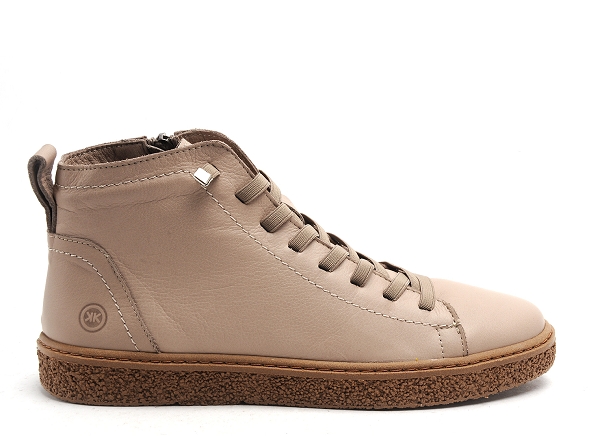 Kokoon boots bottine plates femme faustine beige