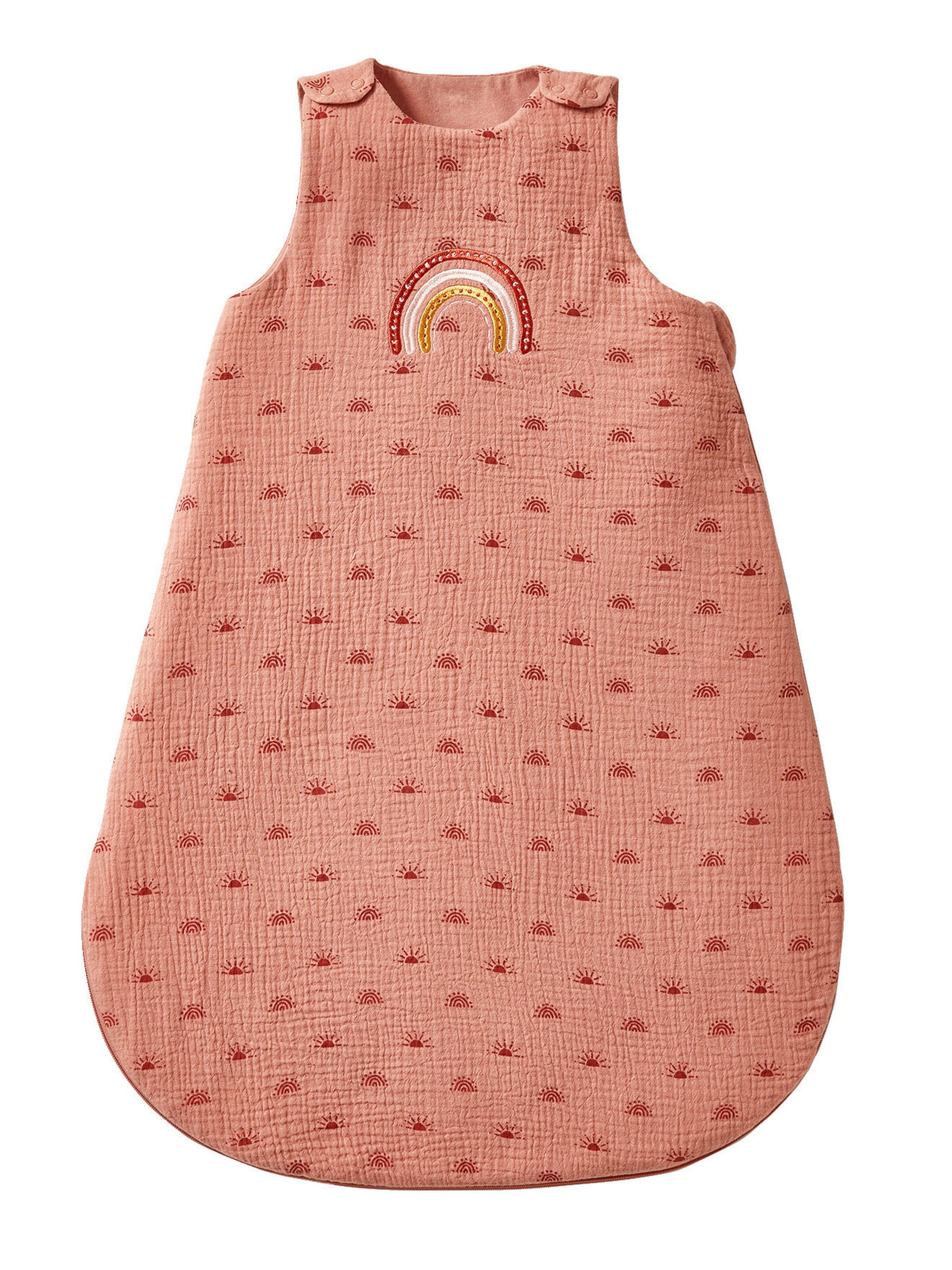 Vertbaudet Bio-Kollektion: Baby Sommerschlafsack aus Musselin rosa