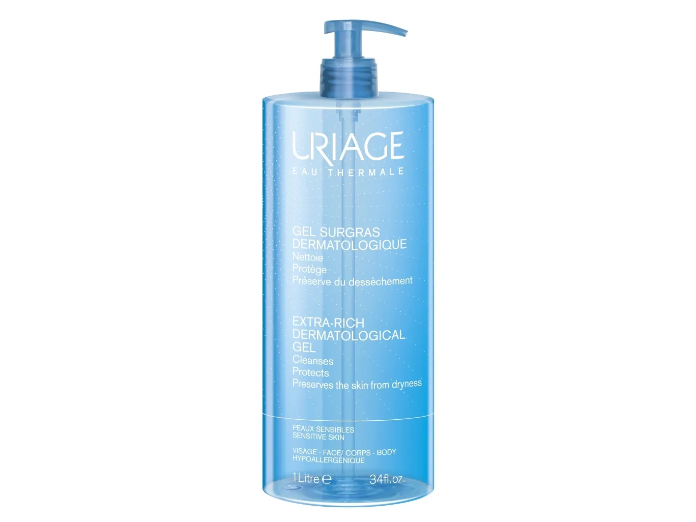 Uriage Xémose Extra-Rich Dermatological Gel 1000 ml