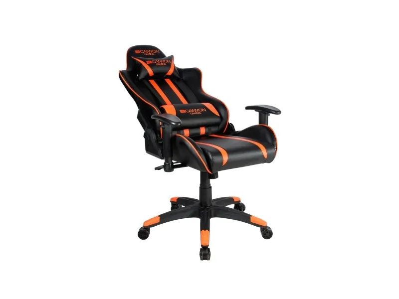 Canyon Fobos, PC gamingstol, 150 kg, Sort, Nylon, Sort, Metal