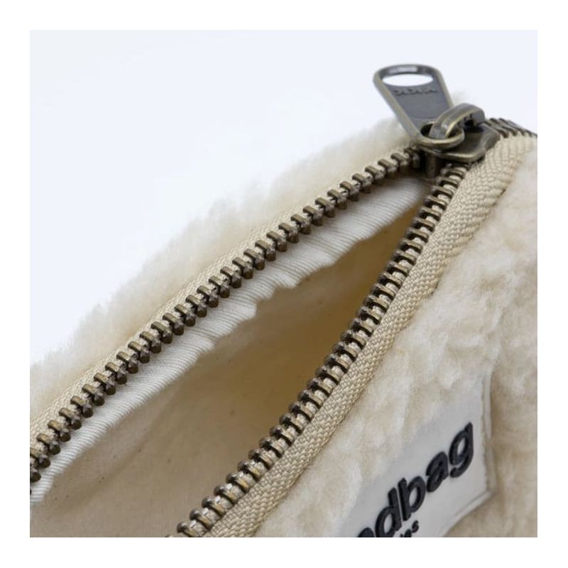 Porte monnaie Lili 13 cm Teddy Beige