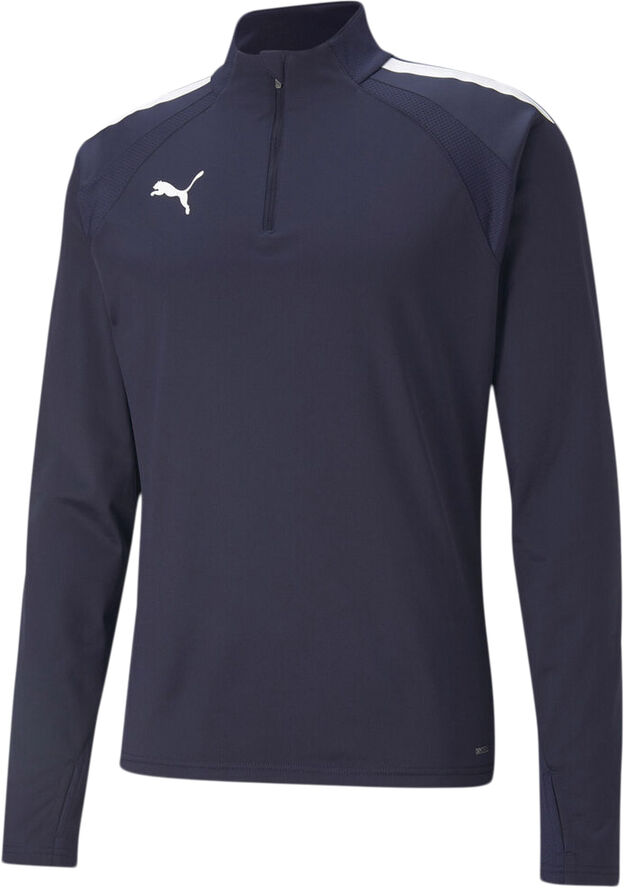 Puma Teamliga 1/4 zip trøje Blå