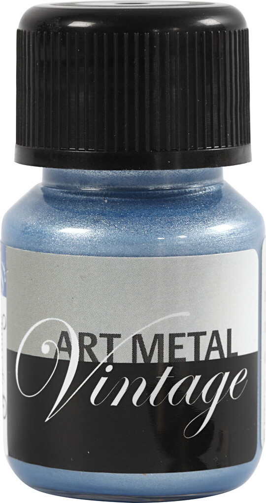Hobbymaling Metallic - Perleblå - 30 ML