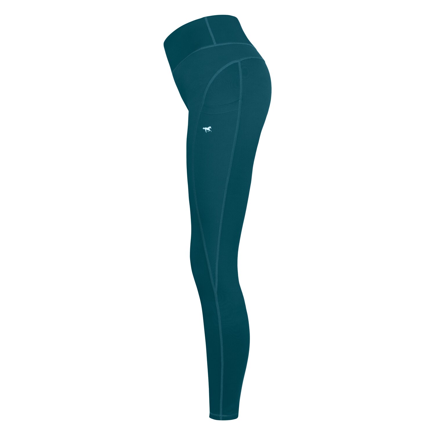 RIDE now Grip-Vollbesatz-Reitleggings  - shaded teal