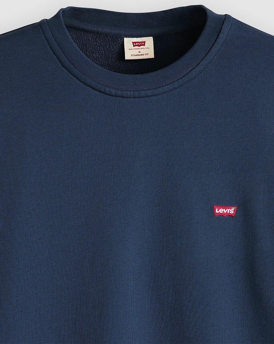 Suéter LEVI'S com gola redonda e logo no peito