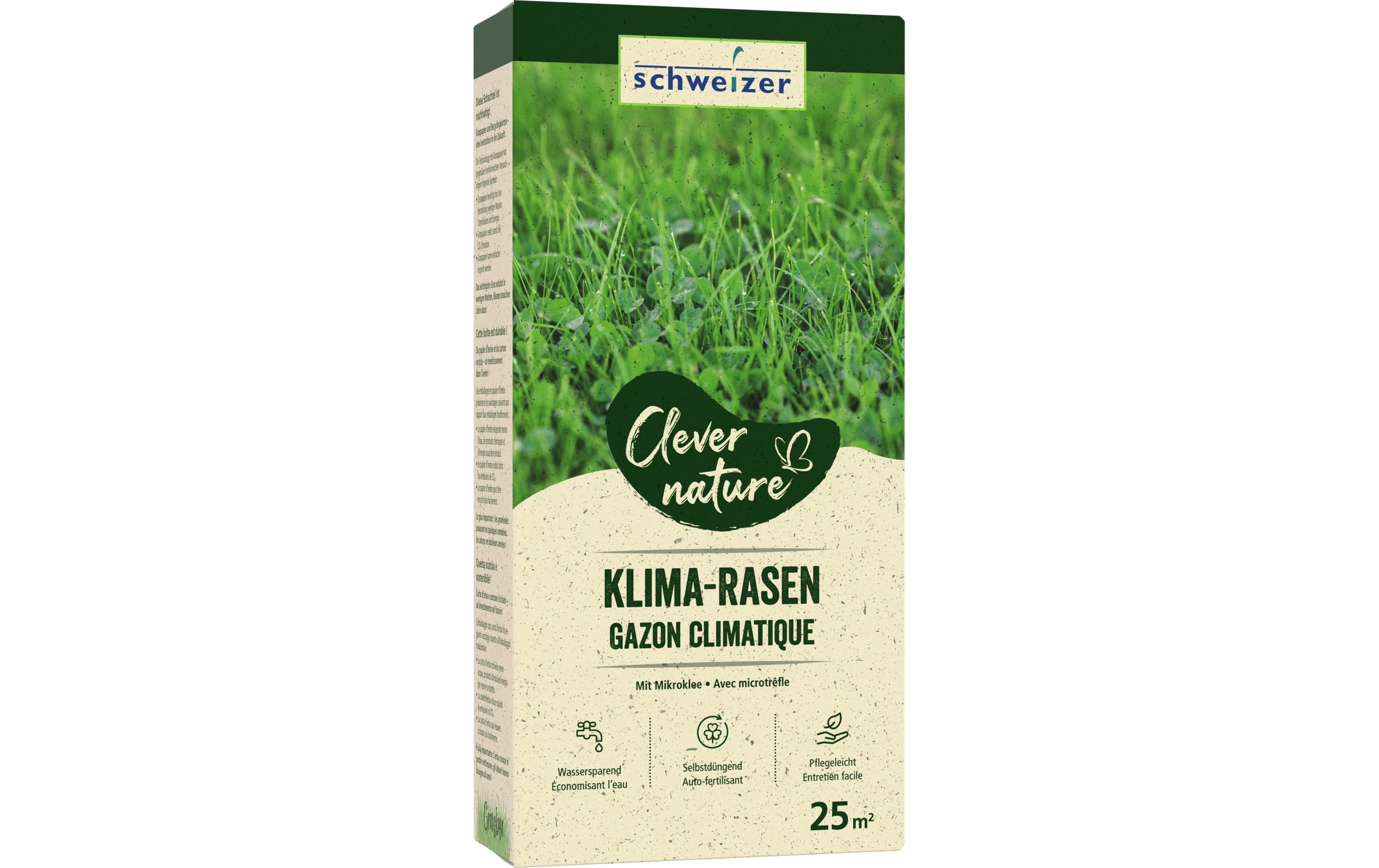Clever Nature Klima-Rasen 25 m²Klimarasen 25 m²