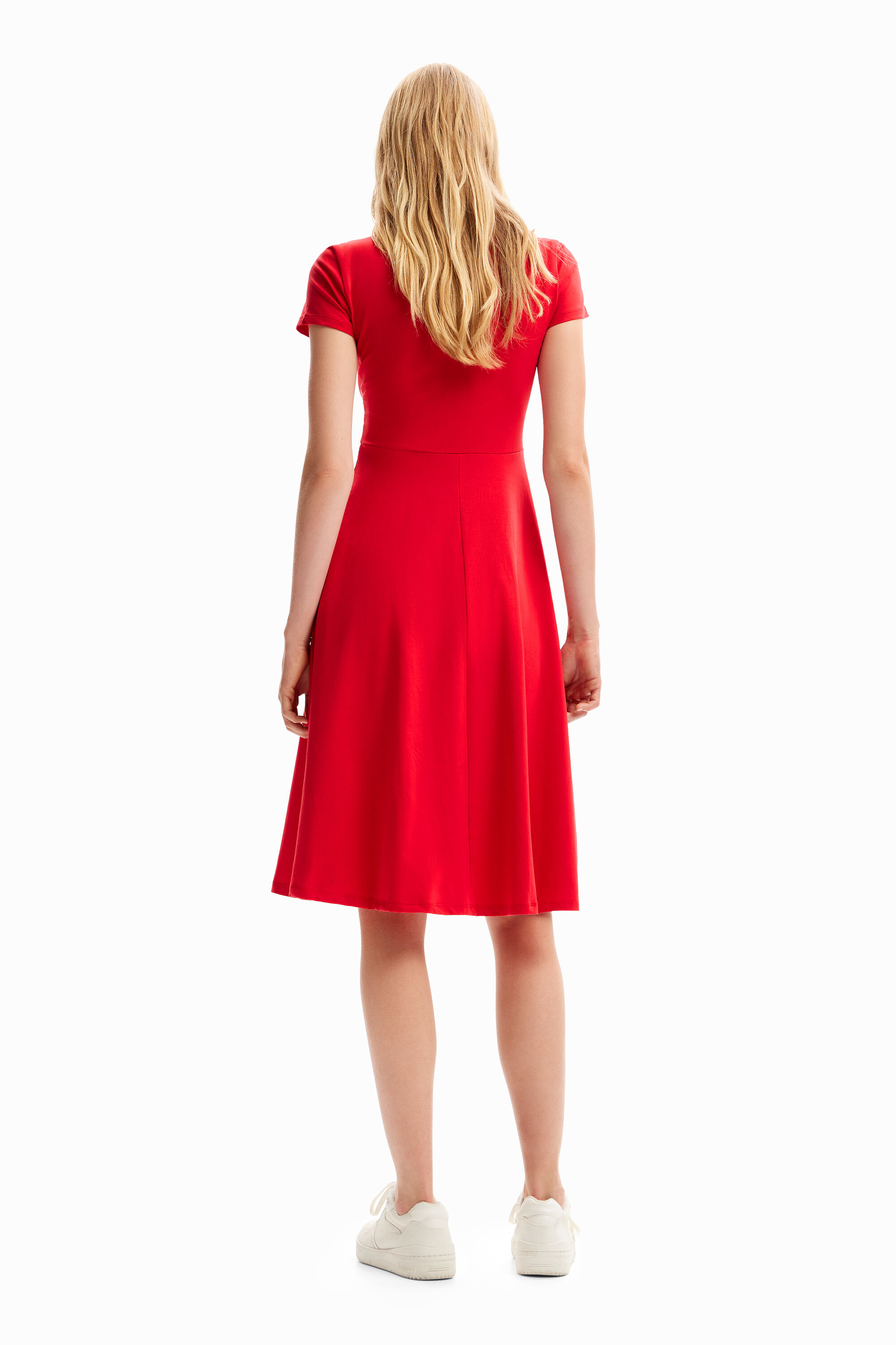 Robe courte arty