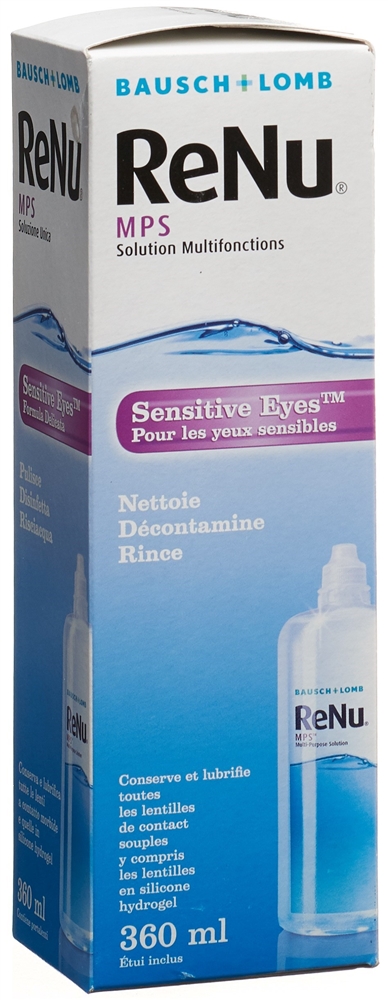 BAUSCH LOMB MPS Multi Purpose Solution<br>360 ml, Lösung