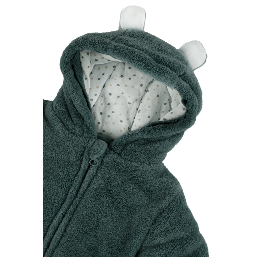kindsgard Plüsch Jacke bomo petrol