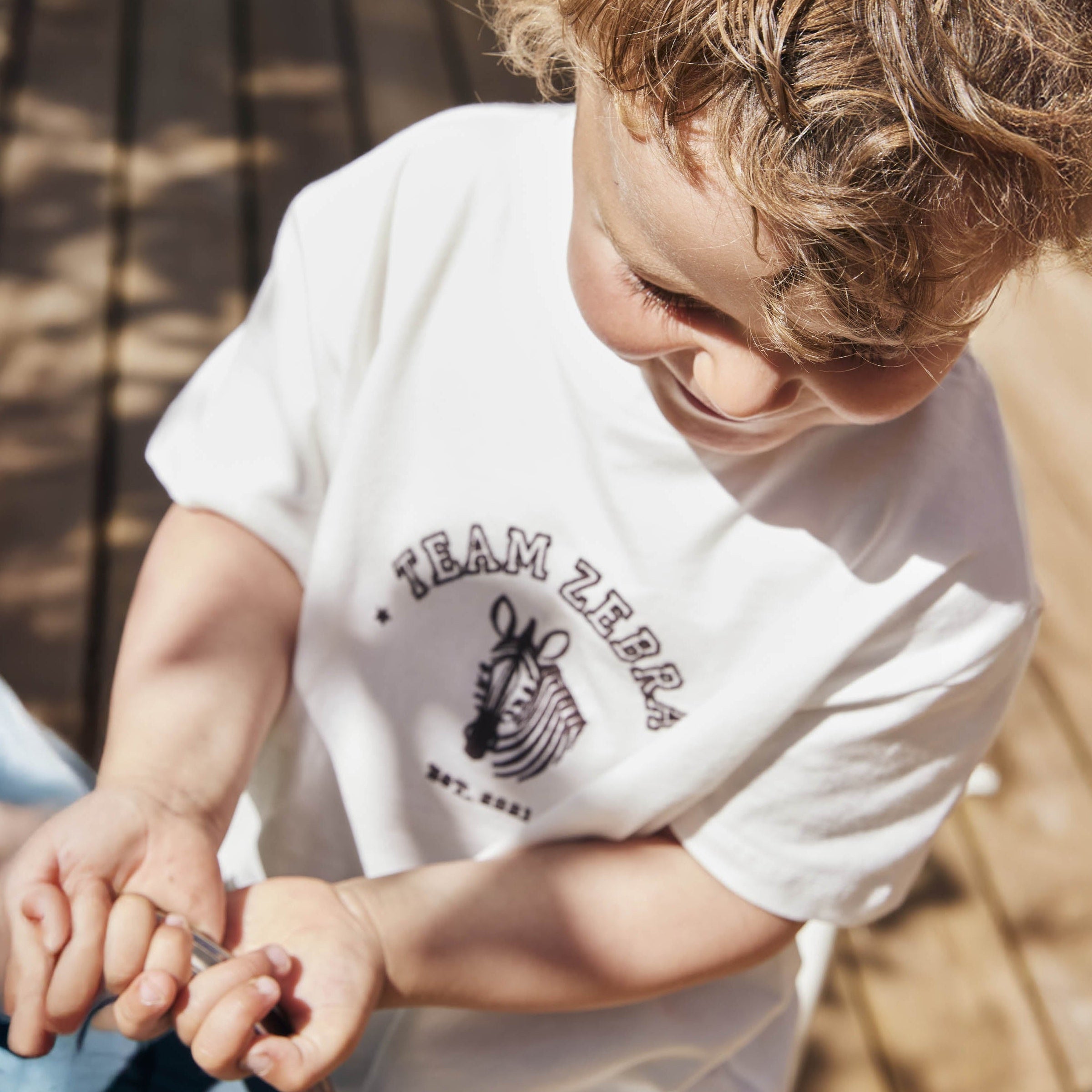 Fliink T-shirt Sommer Zebra