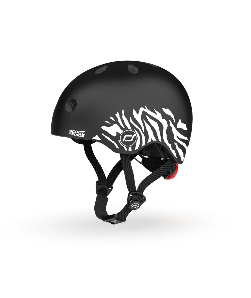 SCOOT AND RIDECASQUE XS MOTIF LIFESTYLE ZÈBRE