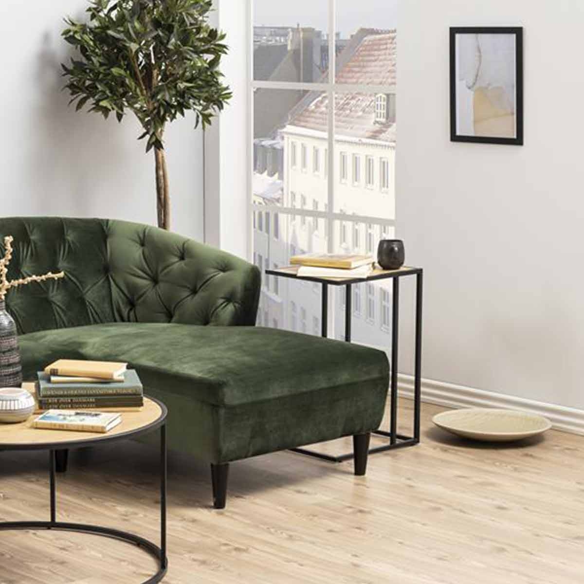 Bijzettafel Vic Naturel