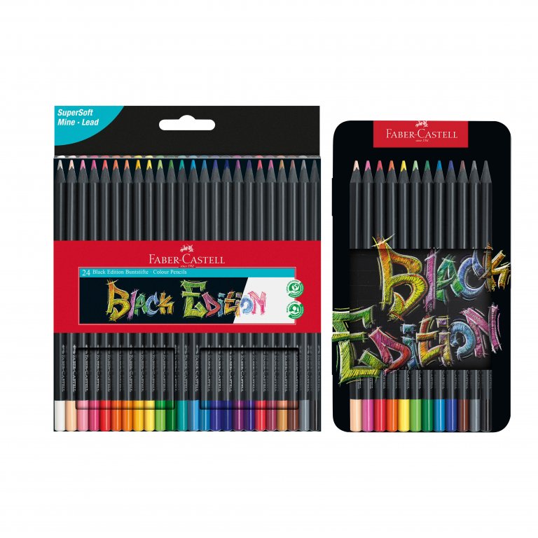 Faber-Castell Farbstift Black Edition Set