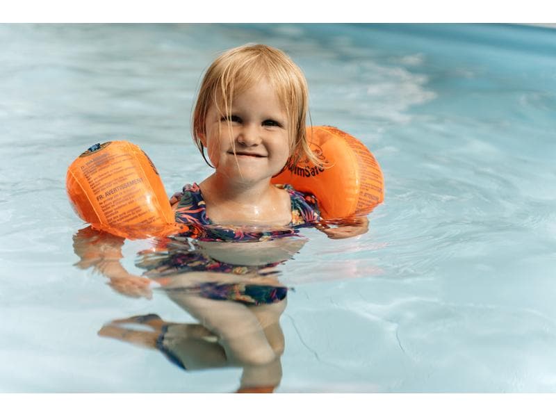 Flipper SwimSafe Schwimmflügel SwimSafe Orange Flipper SwimSafe Schwimmhilfen mit unzerbrechlichem PE-Schaumkern