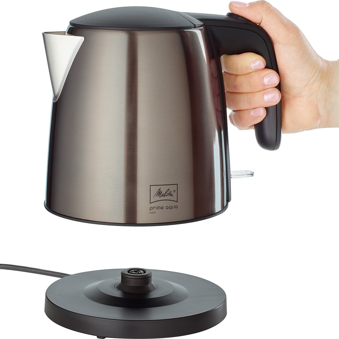 Melitta Melitta Prime Aqua mini 1018-06 silber Wasserkocher