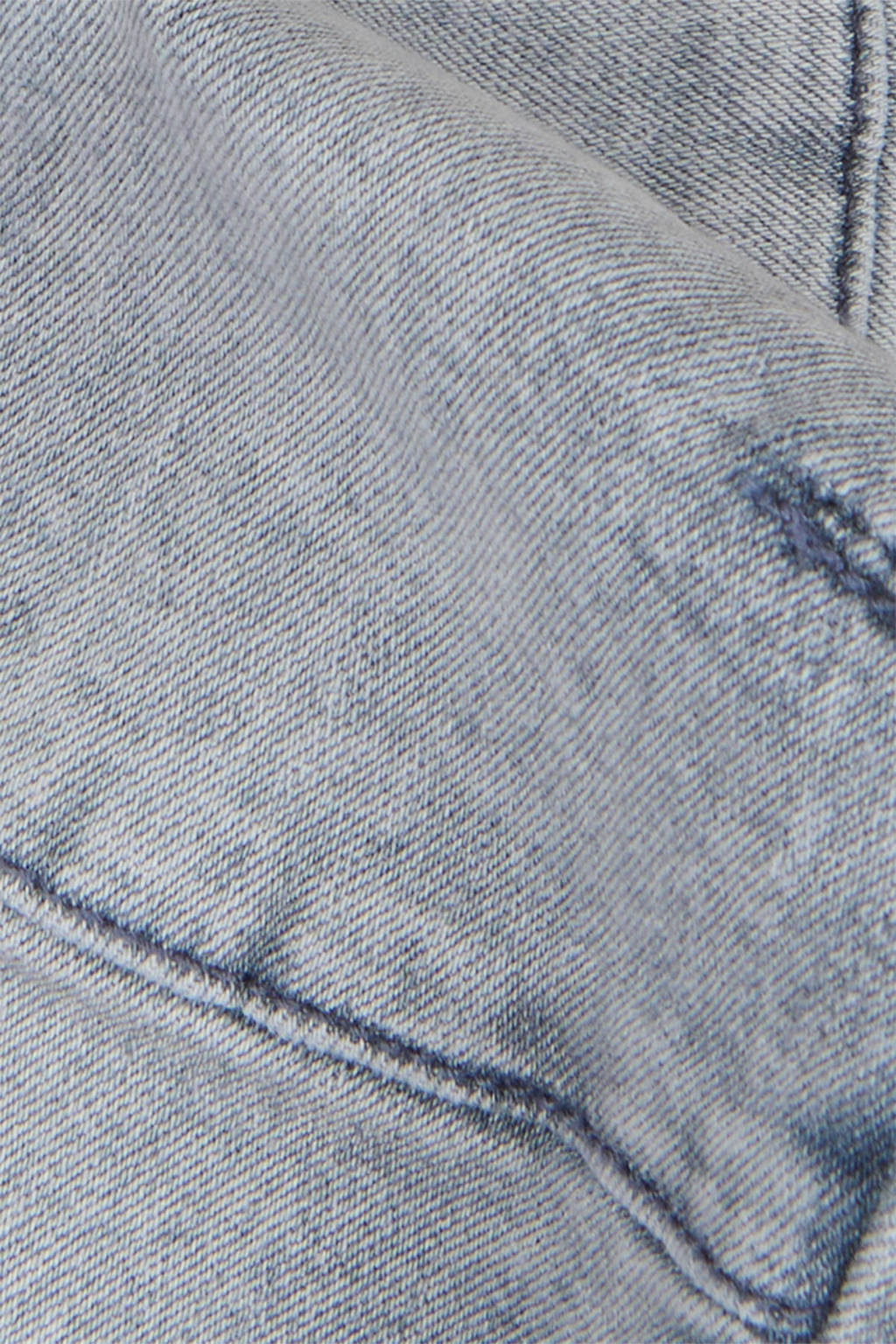 Shoeby skinny jeans Biker met slijtage grey denim