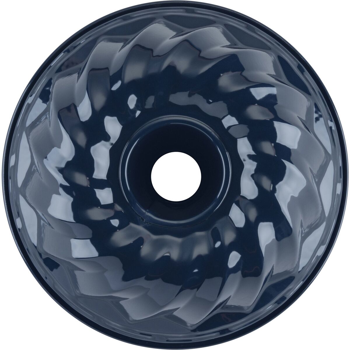 Kakeform 24 cm, emaljert stål