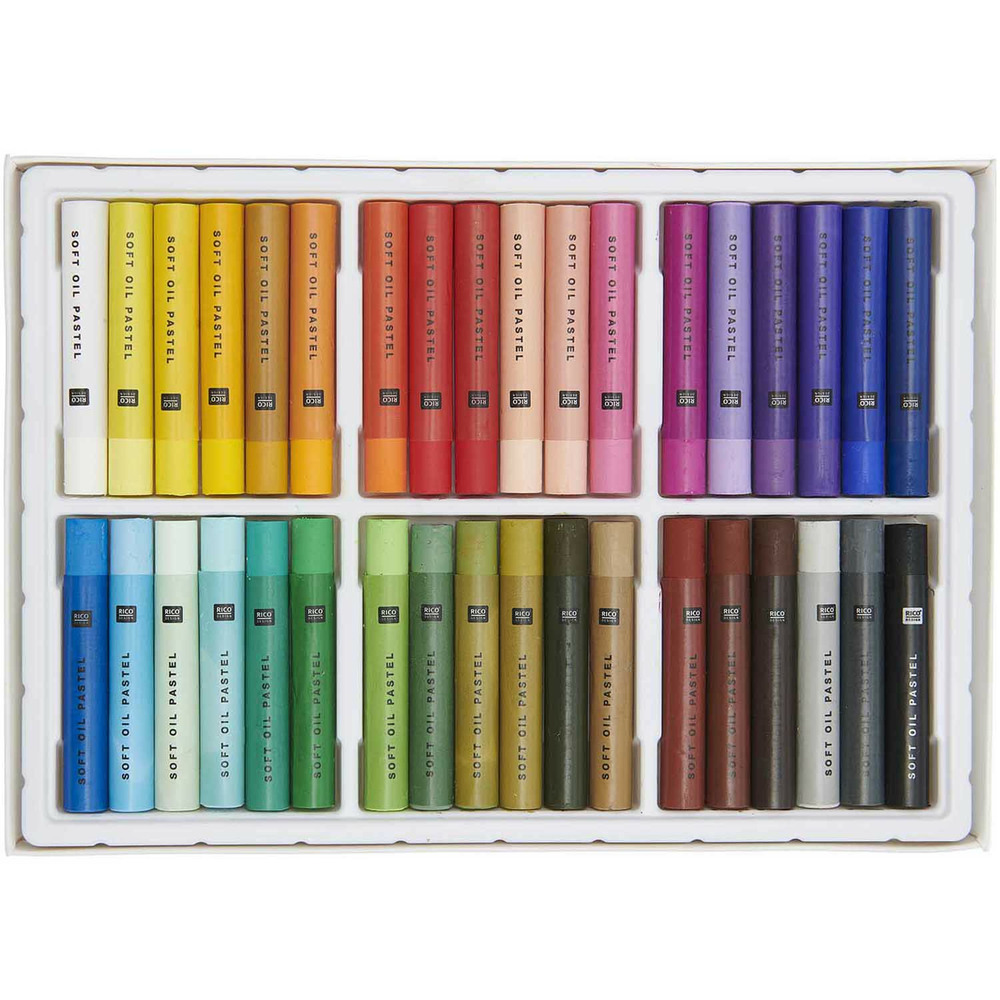 Pastels à l'huile 36 couleurs