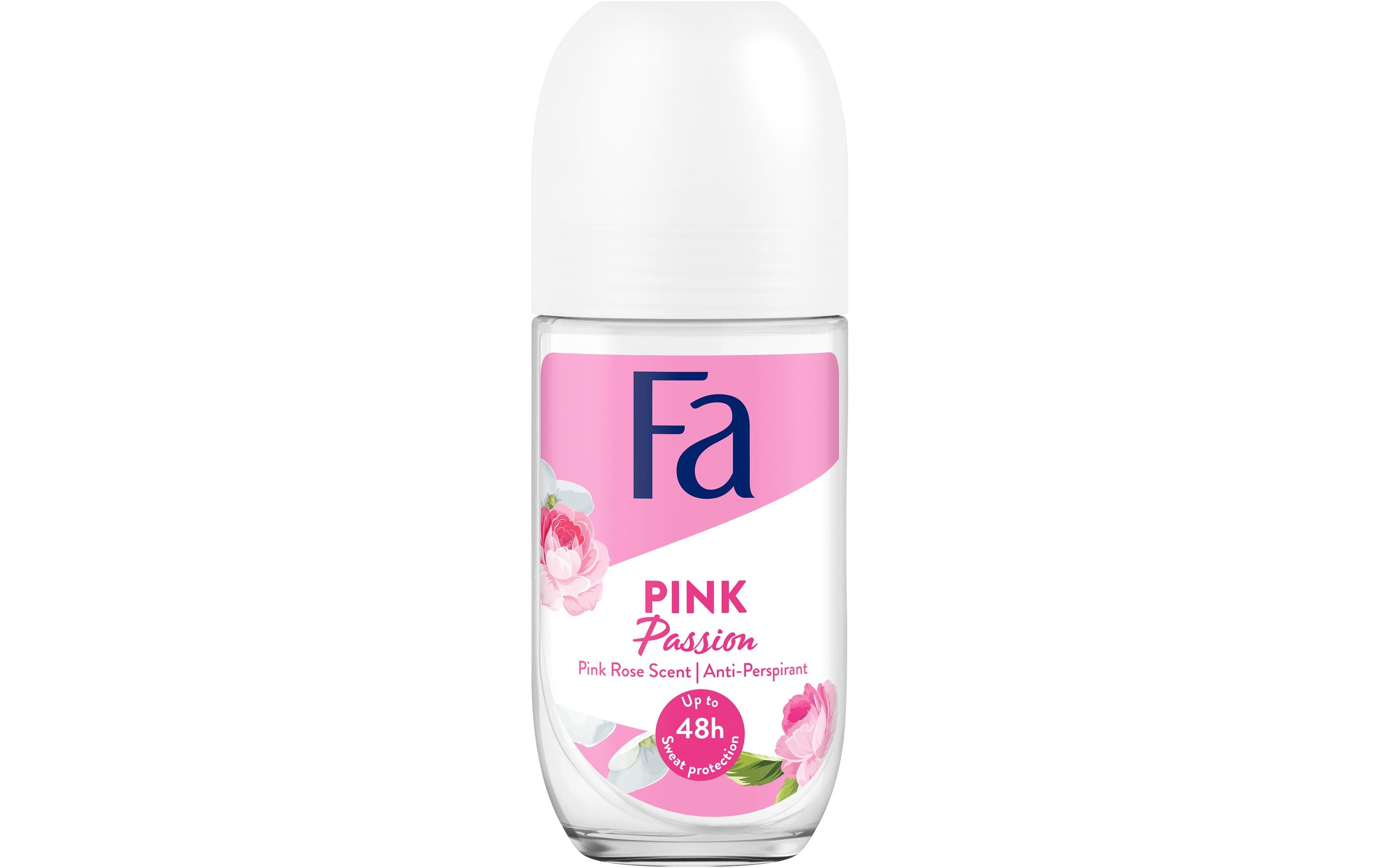 Deo Roll-on Pink Passion 50 mlVeganes Deo für bis zu 24 Stunden langanhaltenden duftenden Schutz