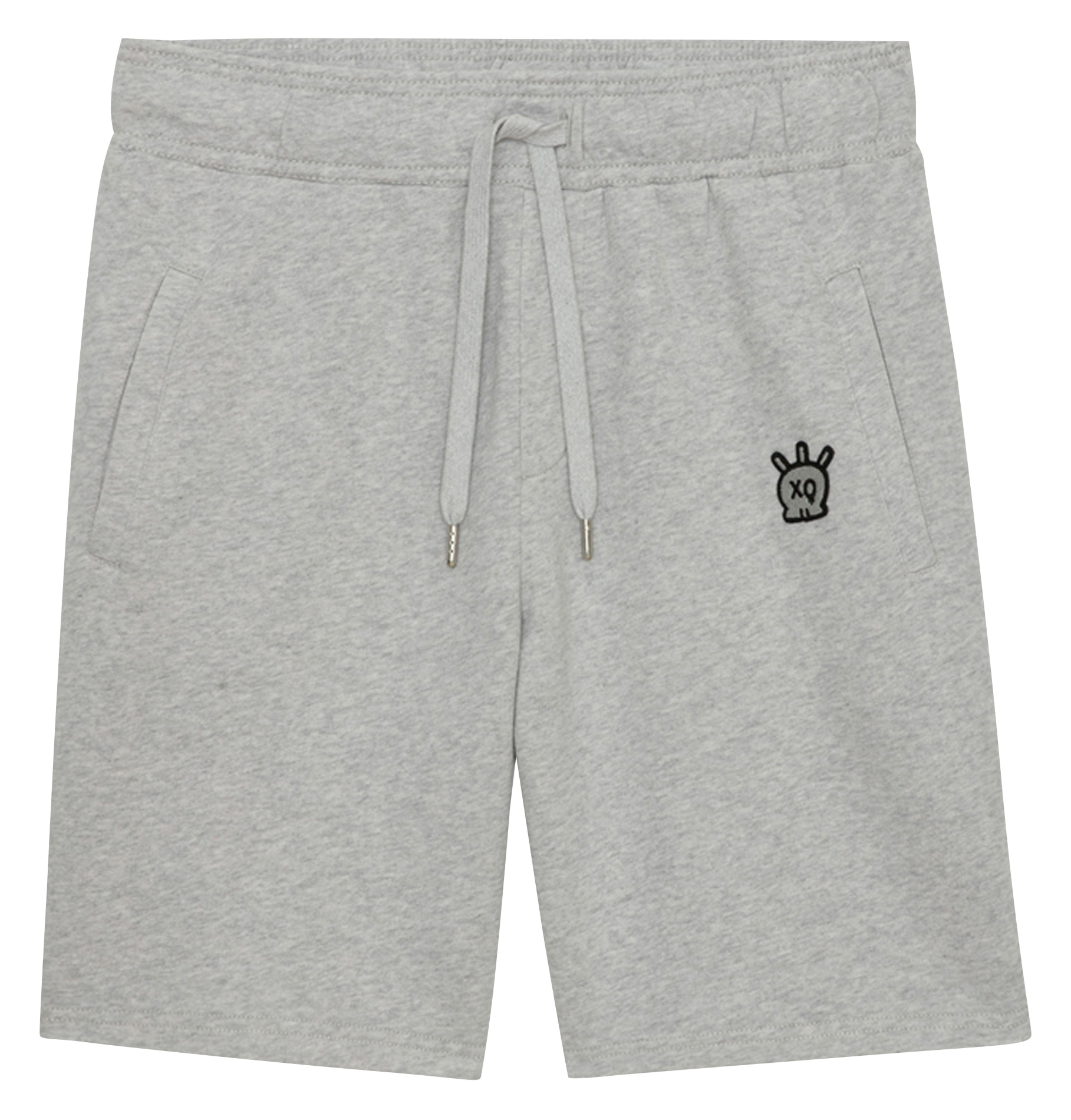 PARTY - Short molletonné en coton | Gris