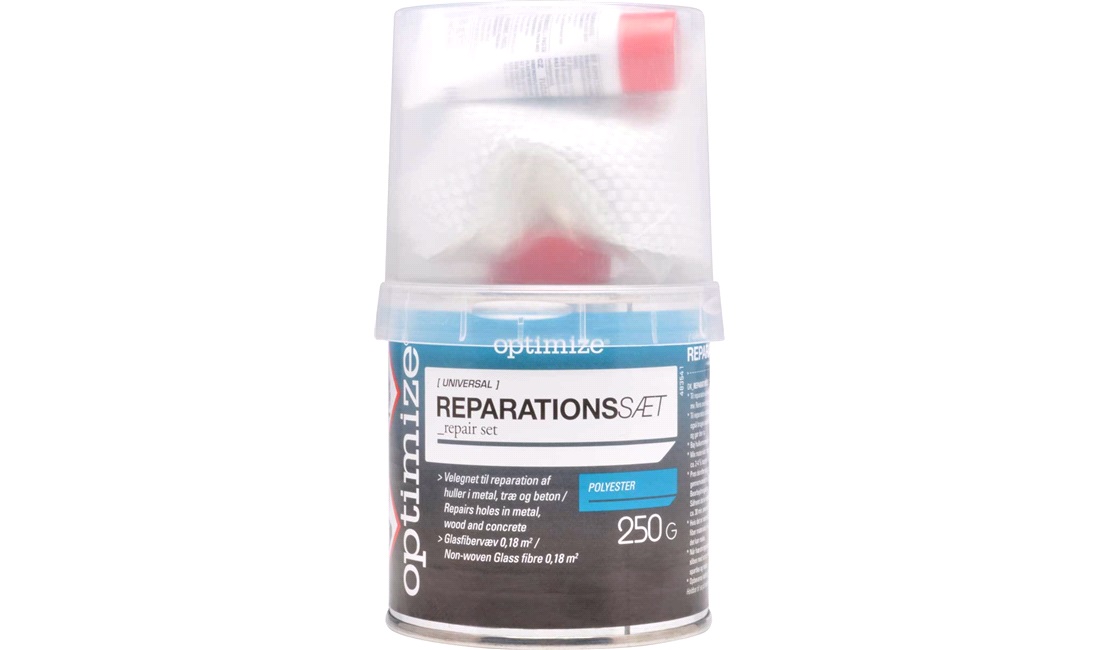 Reparationssæt spartel 250 g Optimize