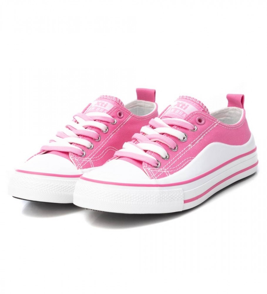Tênis infantil Xti 150456 branco e rosa