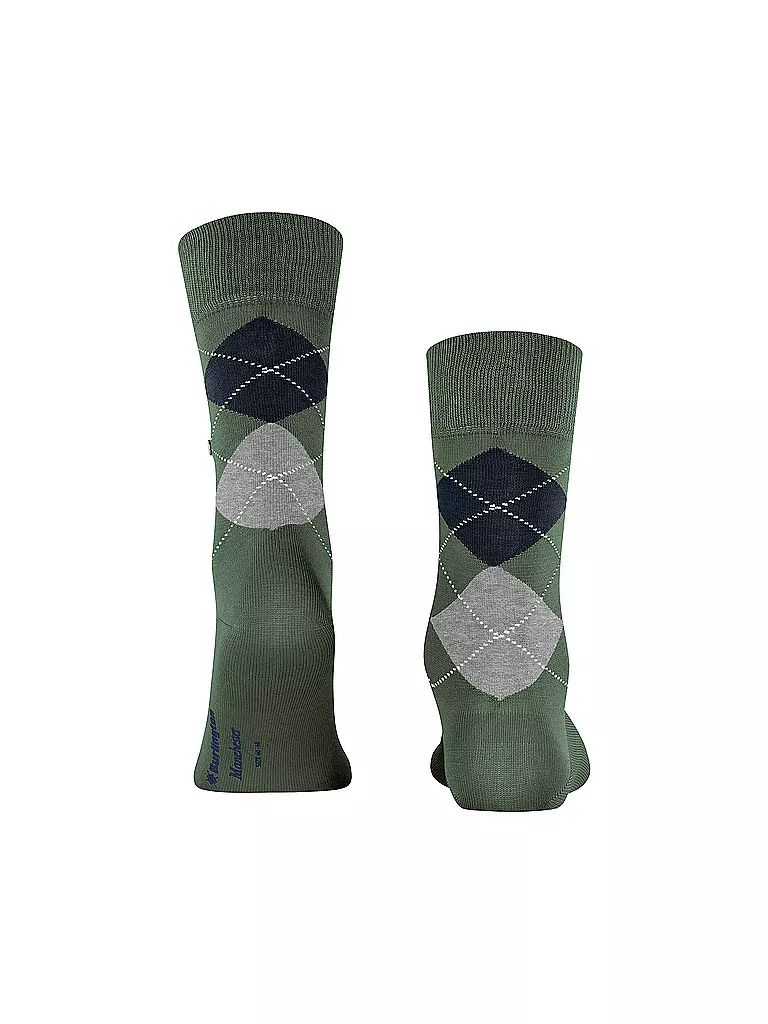 BURLINGTON Herren Socken 40-46 MANCHESTER mountain green olive