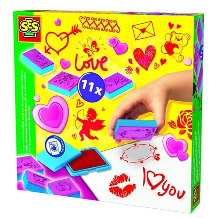 SES Creative 14914 Stempelset Love