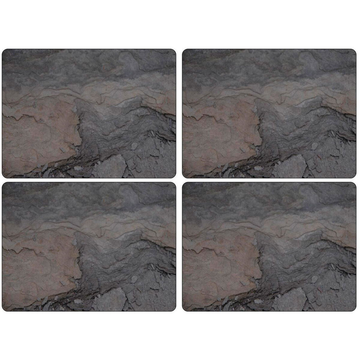 Midnight Slate Kuvertbrikke 4-pack