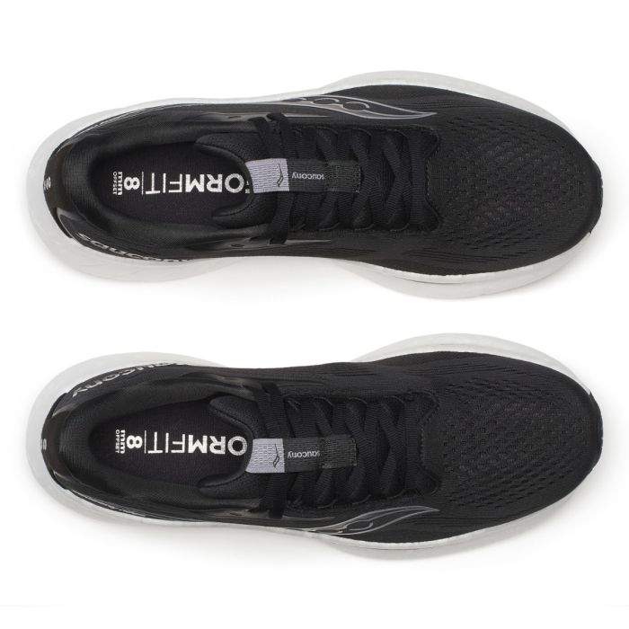 Saucony Herre Løbesko Ride 18 Wide Sort