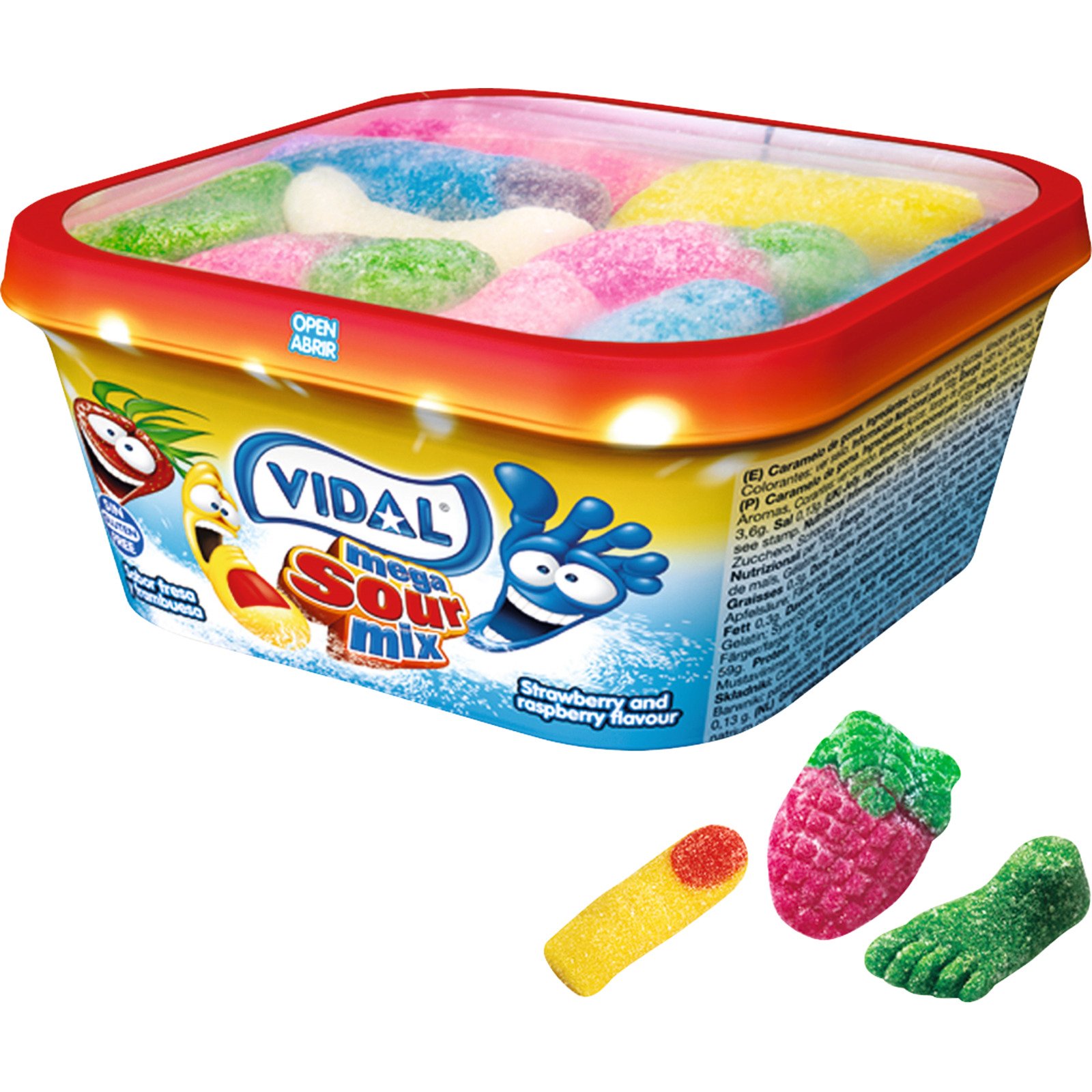 Vidal Mega Sour Mix 180 g