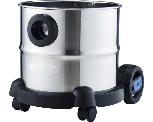 Nilfisk Multi II 22 Inox nat- en droogzuiger