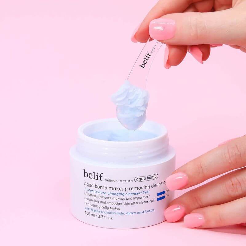 Baume démaquillant Aqua Bomb Make Up Remover Oil Balm Belif 100ml