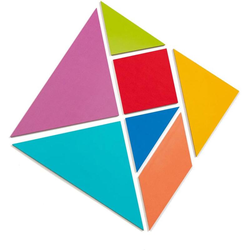 Jeu éducatif, Tangram - Multicolore