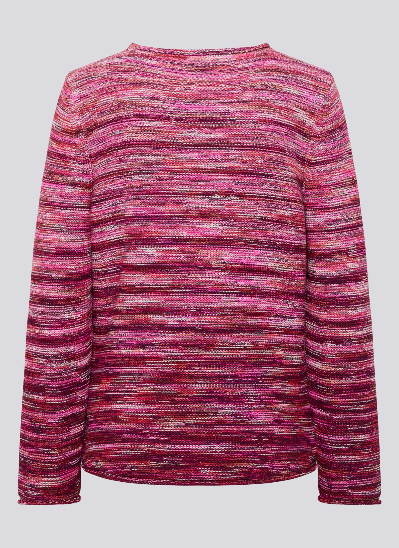 Rabe Rundhalspullover , mit intarsien Print