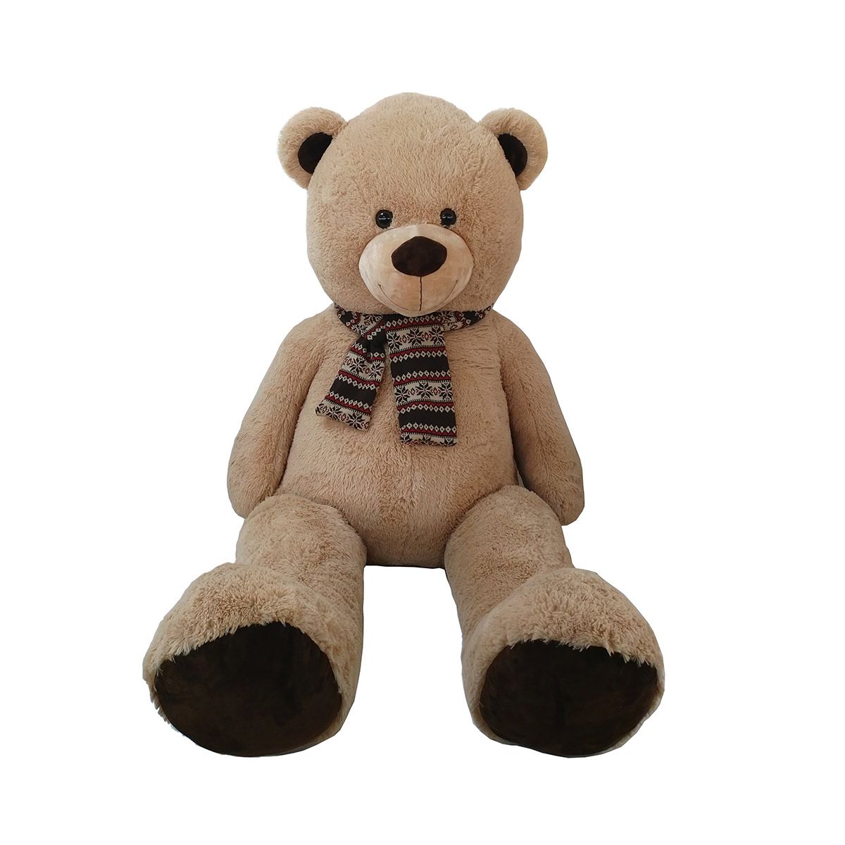 Ours beige assis 180 cm