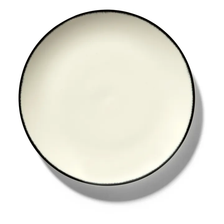 Serax Assiettes Ann Demeulemeester - Set de 2 | Blanc