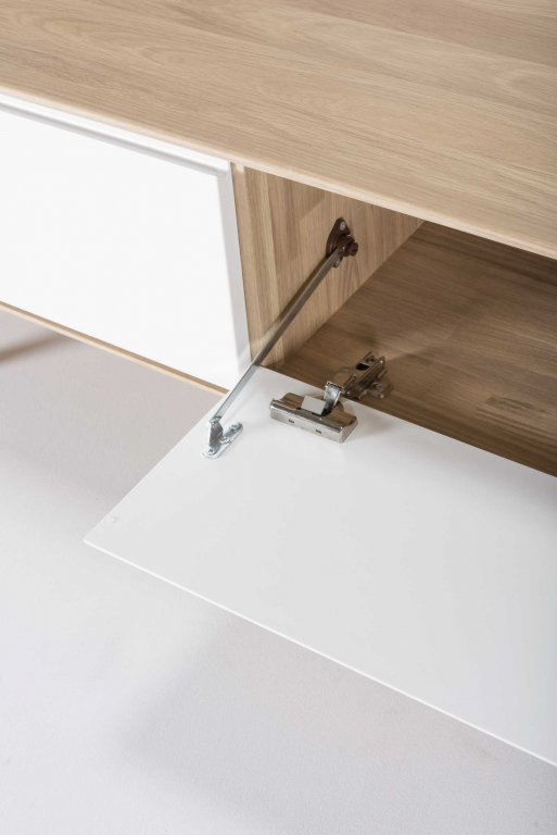 Gazzda Ena dressoir tv-meubel 225x55 whitewash