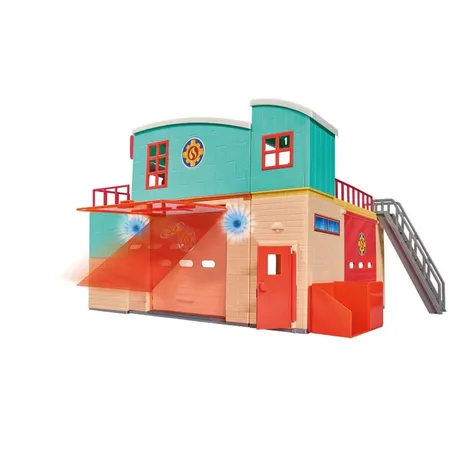 Simba Feuerwehrmann Sam Feuerwehrstation mit Figur