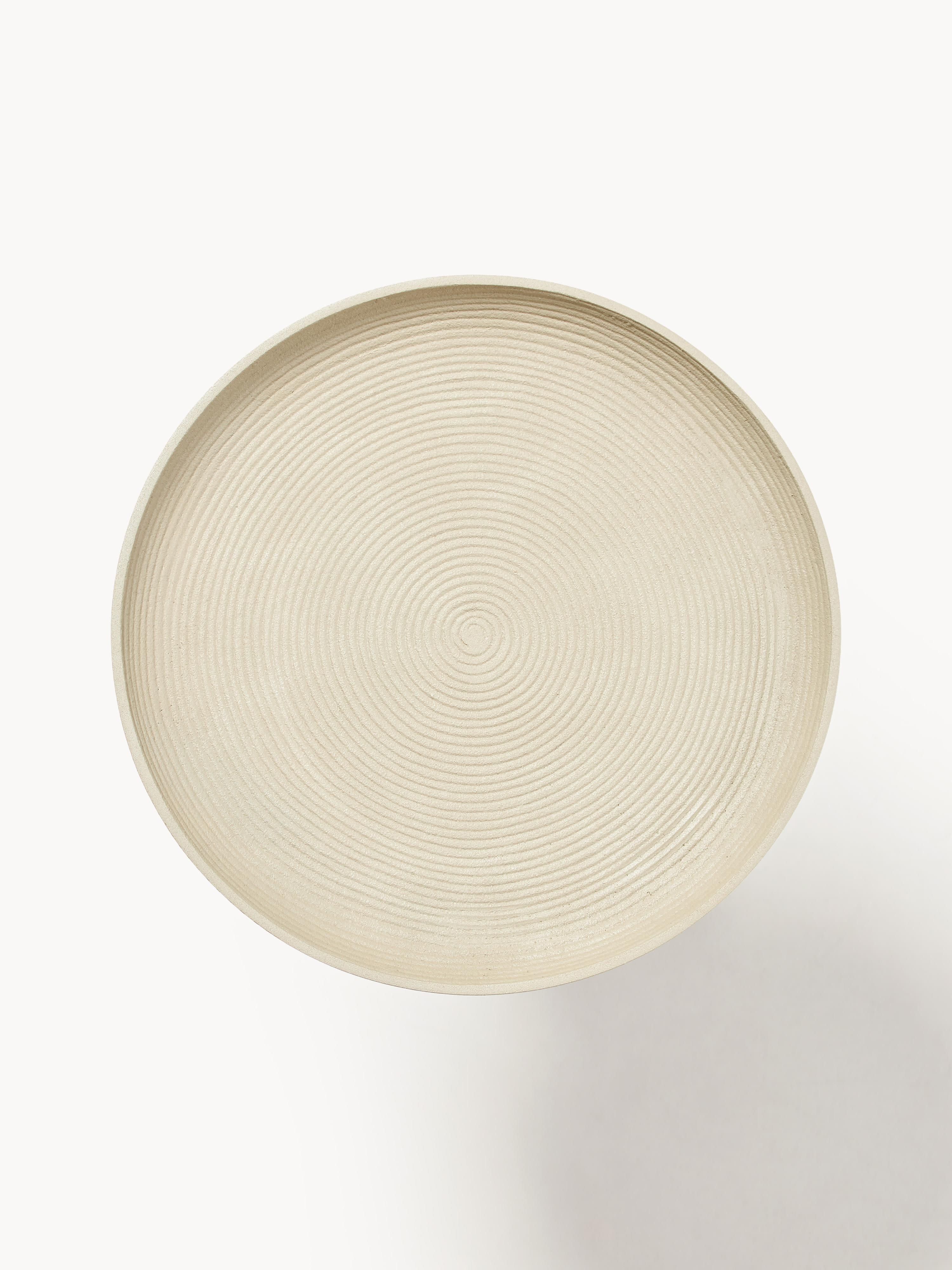 Ronde bijzettafel Ringar van metaal