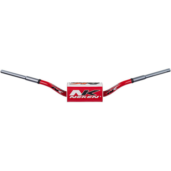Neken - Guidon 133 - diamètre variable SFH design conique Rouge / Blanc / Noir