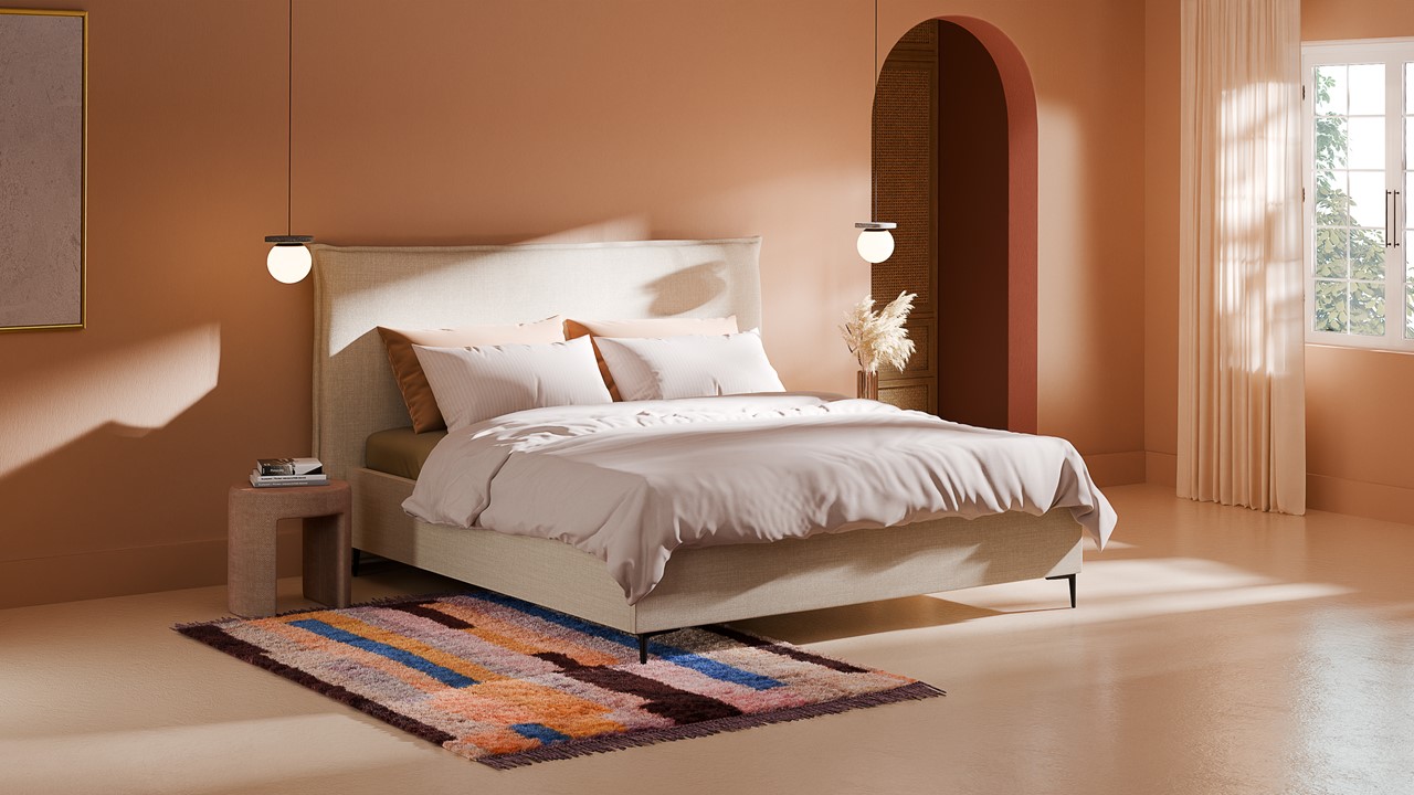 Opbergbed Morgan - Pure touch natural