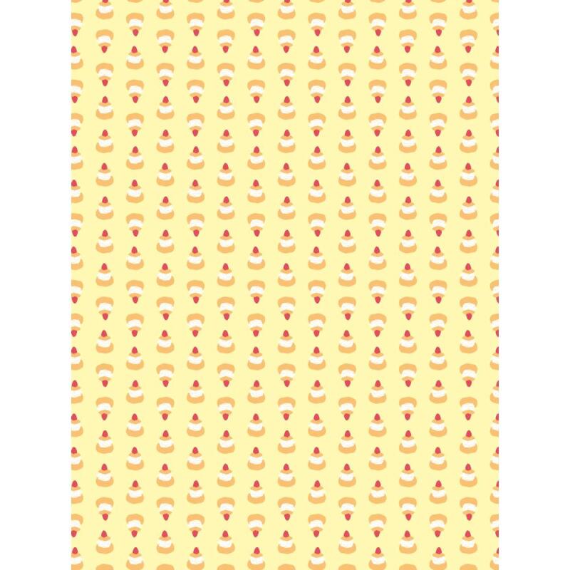 Assortiment 4 papiers foil Boudoir gourmand - Assortiment
