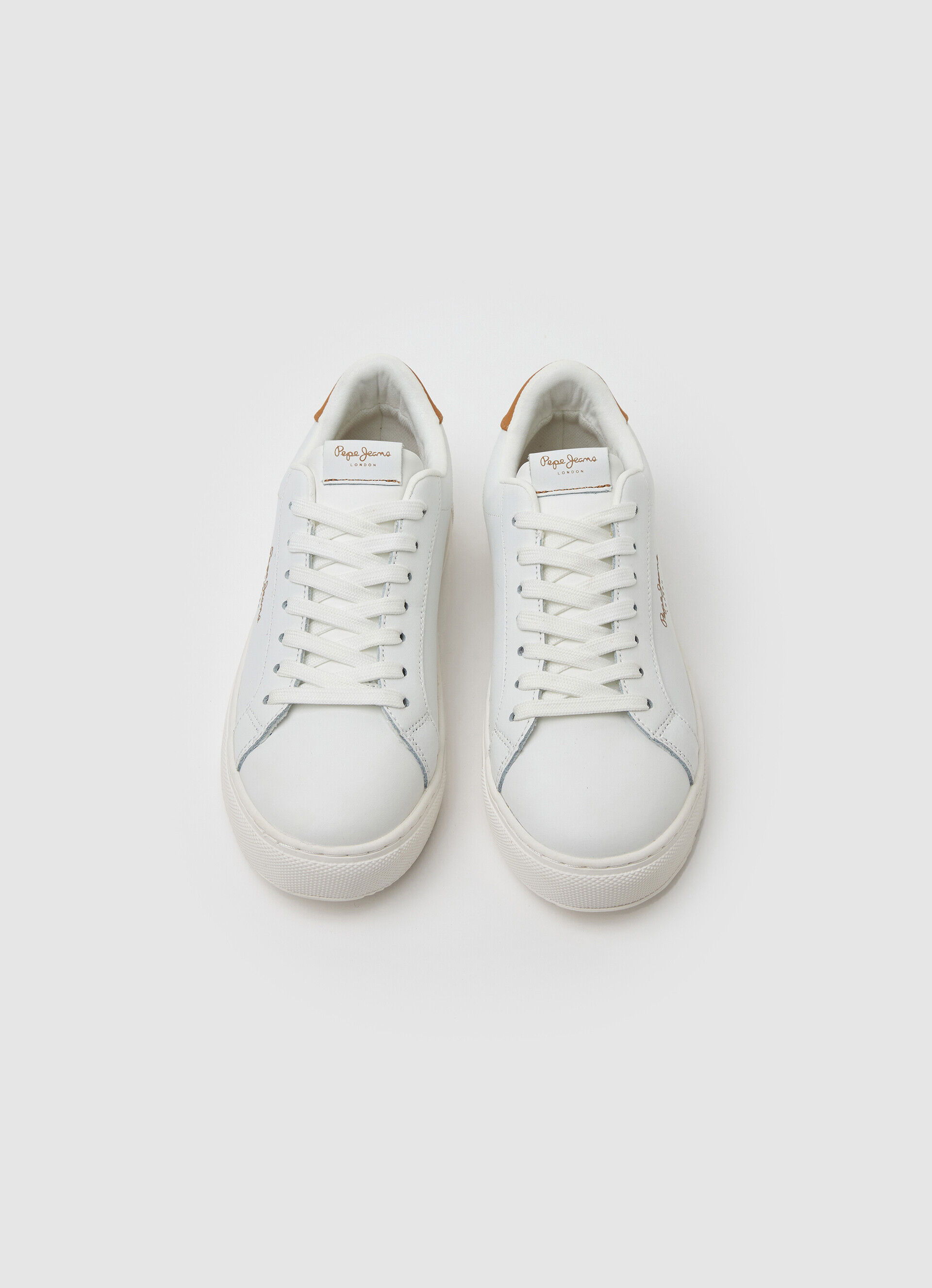 SAPATOS BÁSICOS DE COURO ADAMS - brancos