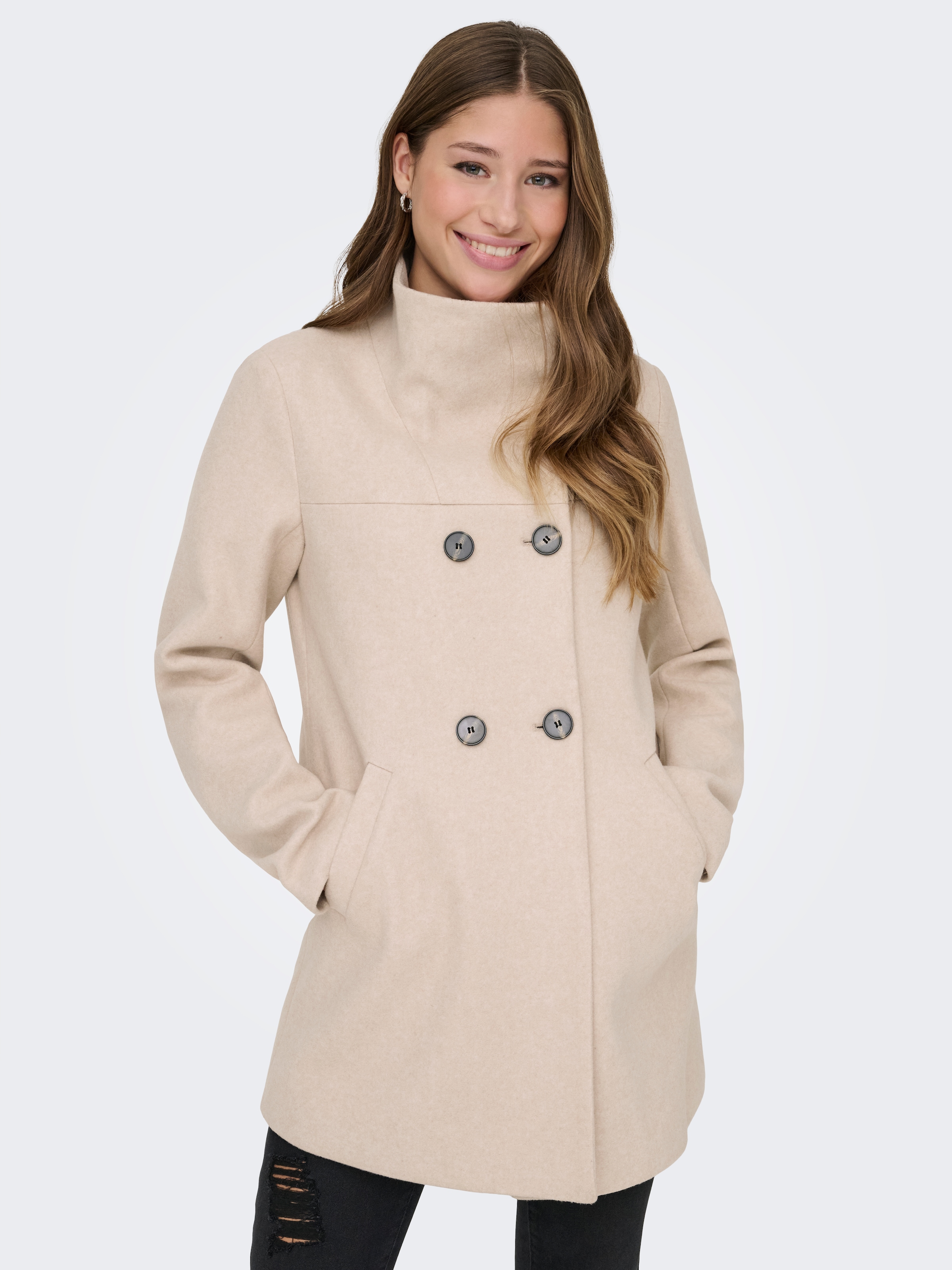 ONLY Trenchcoat »ONLBLAKE LIFE DB COAT BF OTW«