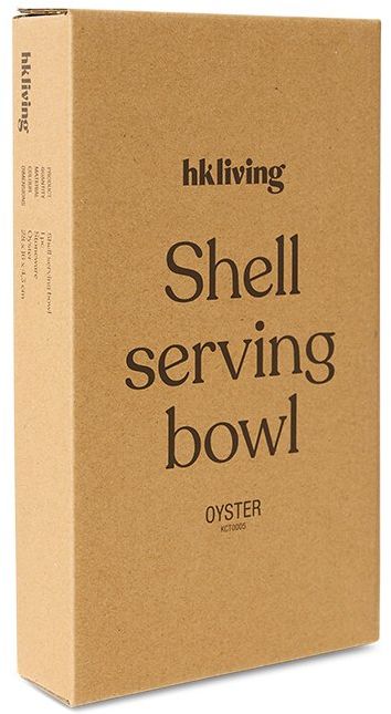 HKLIVING Shell serveerschaal