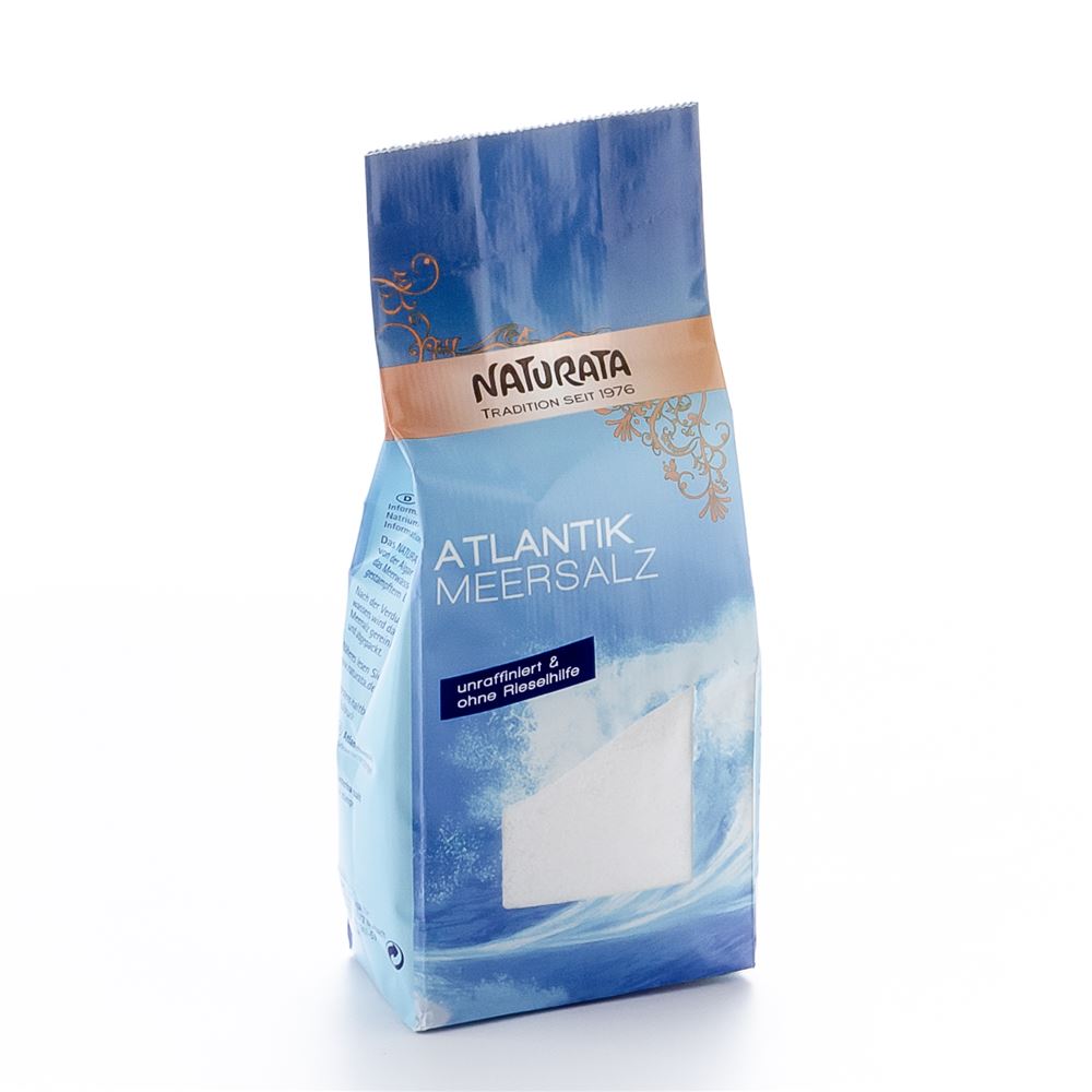 NATURATA Meersalz Atlantik fein 500 g