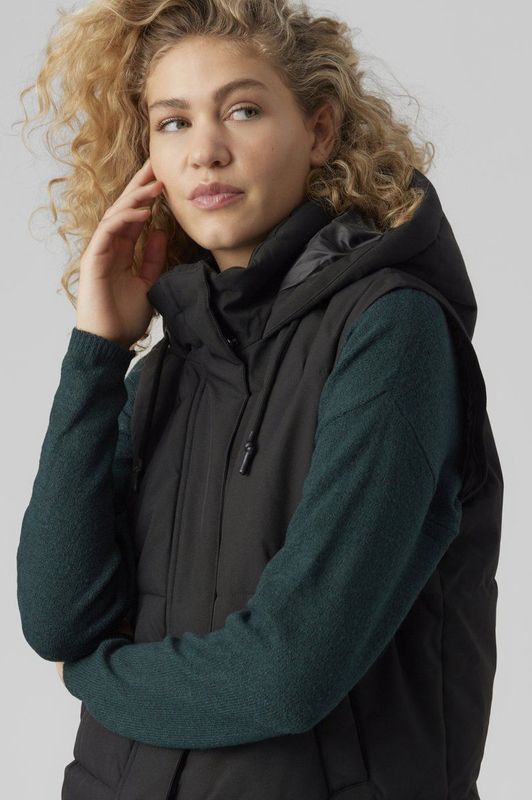 Vero Moda - VMMARGARET LONG COAT GA - Dames Jas - Zwart