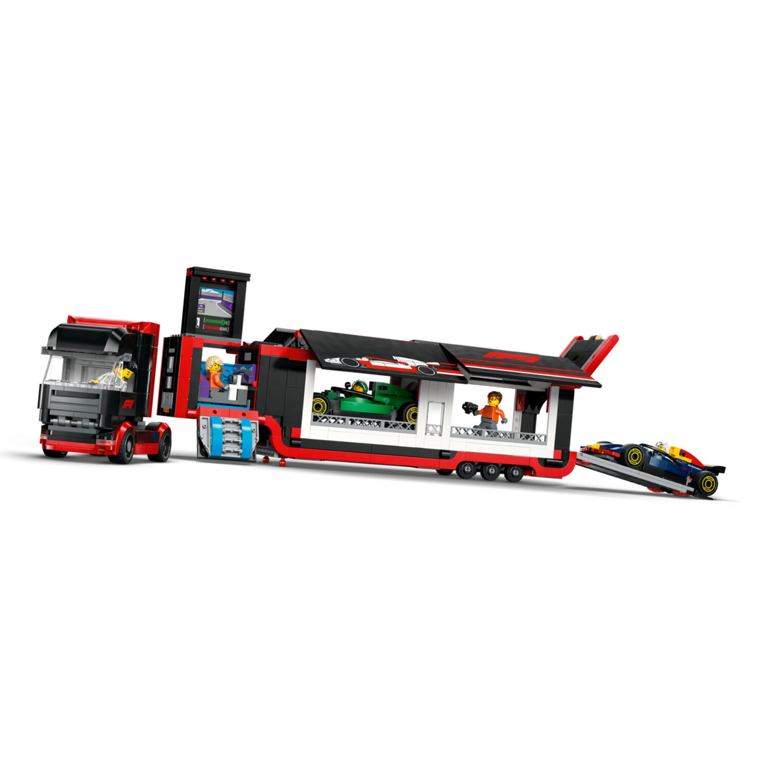 LEGO® City 60445 F1 Transporter mit RB20 & AMR24 F1ab 8 Jahren